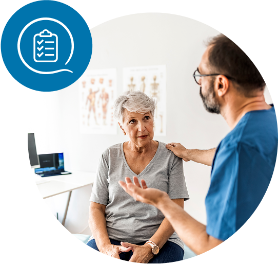 support for enrolled patient